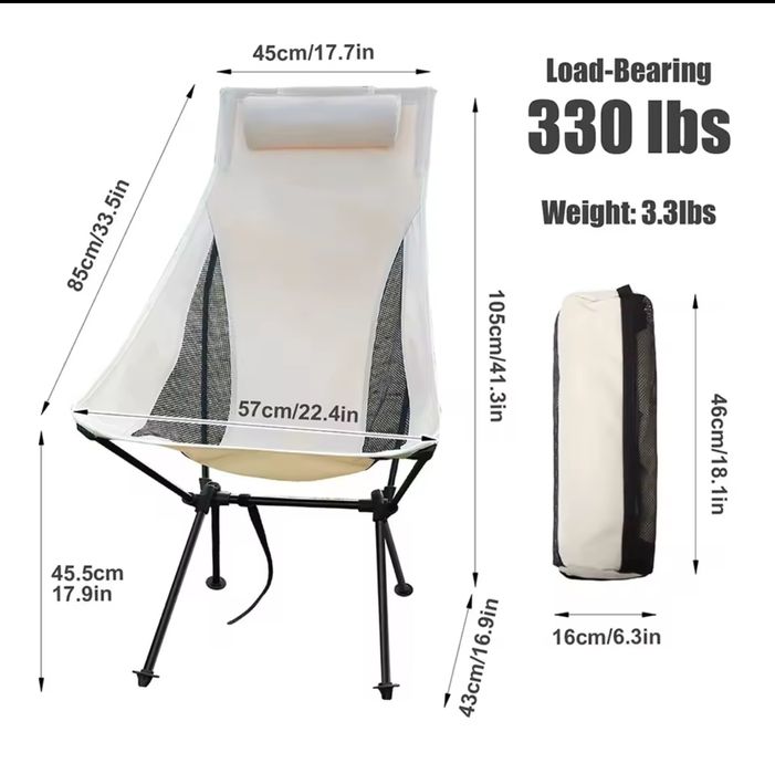 Cadeira Campismo Dobrável