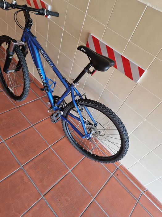 Bicicleta de montanha "Berg", modelo Stuka, azul