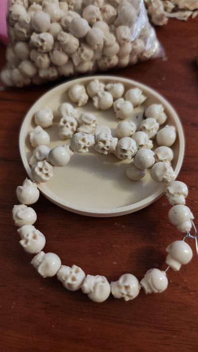 Koraliki w kształcie czaszki, Gothic paciorki do rękodzieła