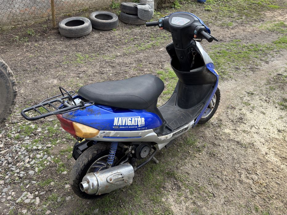 Скутер Viper Navigator 80 кубів 2х місний