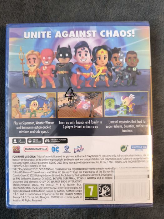 Ps5 Justice League Cosmic Chaos możliwa zamiana