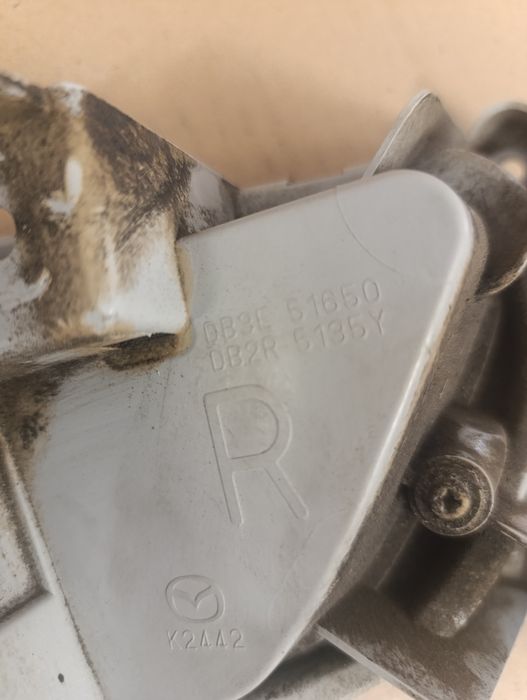 Mazda CX 3 odblask zderzaka prawy tył