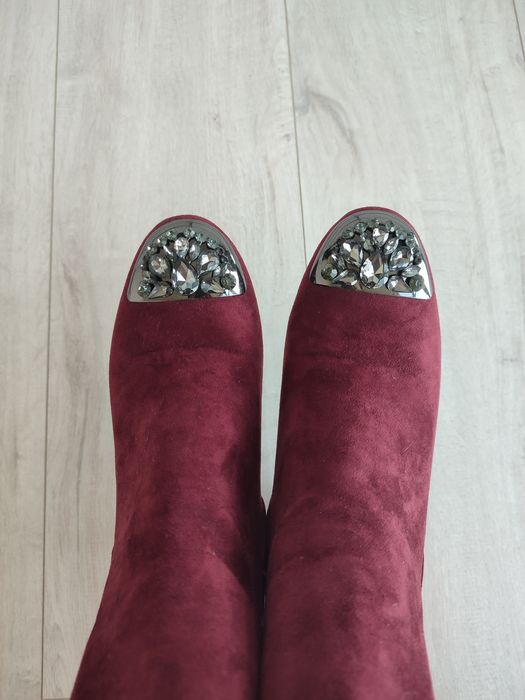 Стильний набір одягу S/M + ботінки 37-38 Zara, H&M Плаття, штани, кофта, черевики