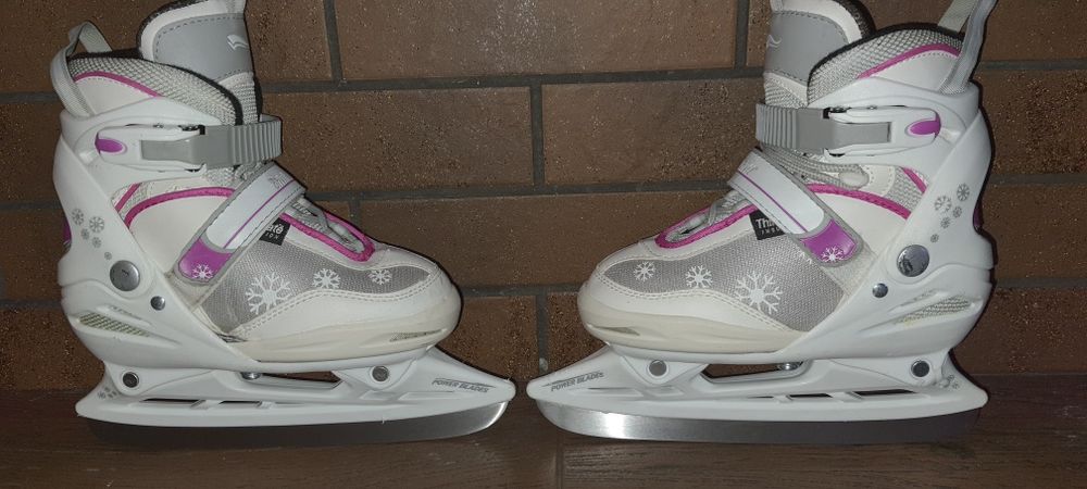 Łyżwy hokejowe regulowane  od 33 do 36