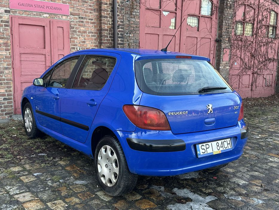 Peugeot 307 1.4HDi, 2002r, Klima
