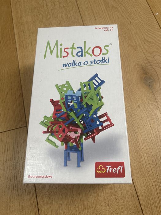 Mistakos wakla o stołki krzesła gra 5+ 1-3 graczy