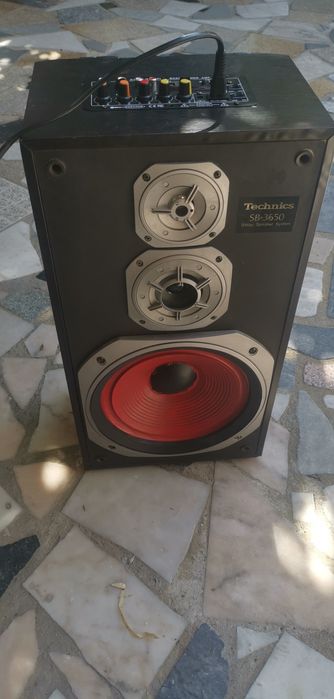 Coluna com amplificador
