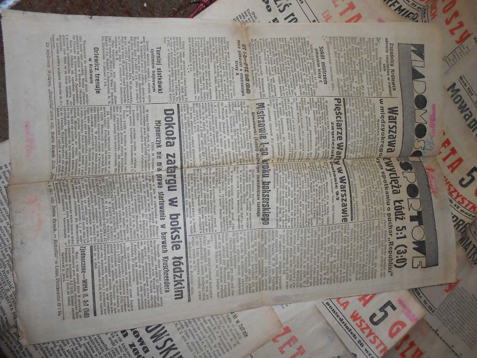 Przedwojenna gazeta dla wszystkich