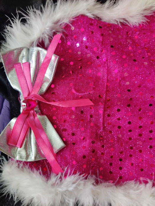 KRÓLIK 9-10/134-140/strój karnawał/kostium/uszy/przebranie