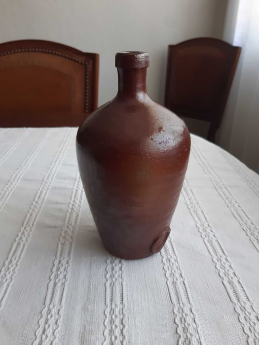 Garrafa de grés A.A.Costa (Portugal) séc. XIX