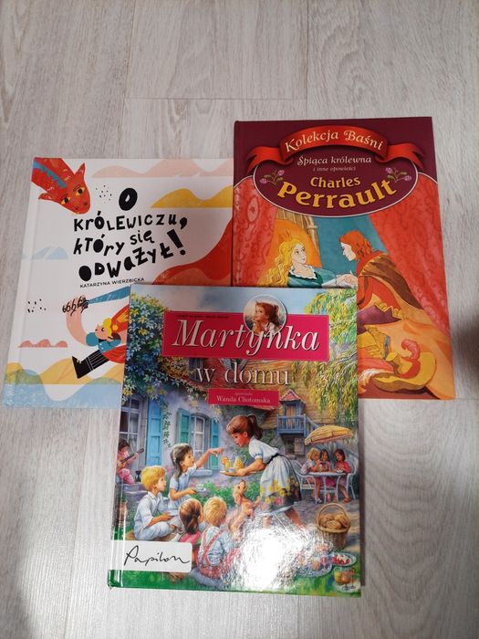 Martynka w domu, o królewiczu który się odważył, ksiega baśni