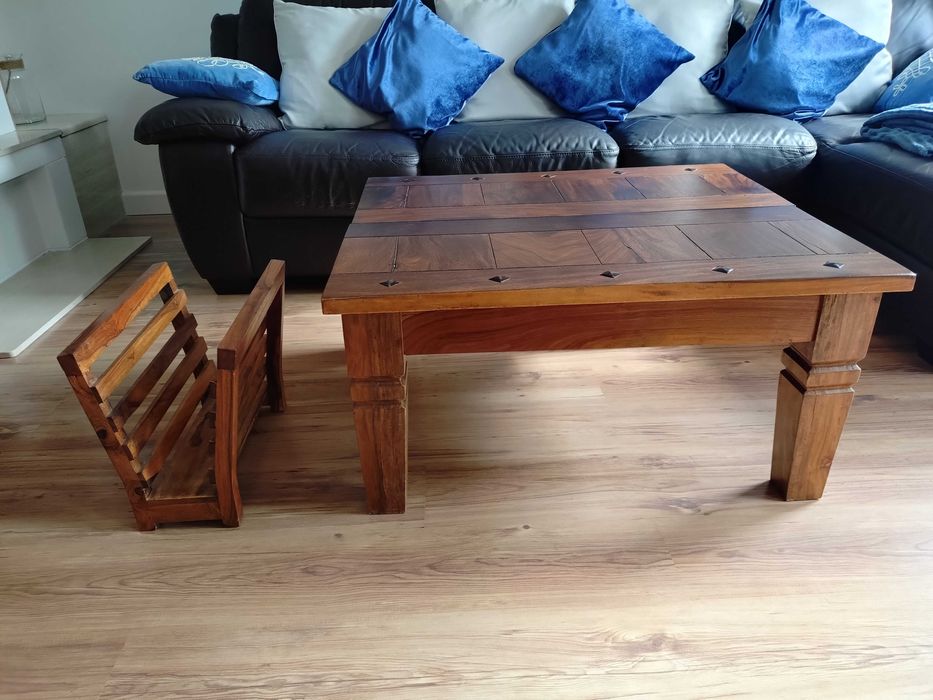 Piękny zestaw do salonu mebli kolonialnych Almi Decor