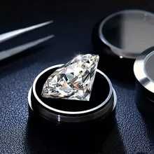 Diament MoissanitBrylant10mm-4CT Gratisy! Świąteczne Promocje !:)