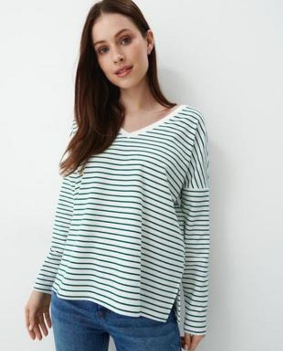 Смугаста кофтинка оверсайз Mohito