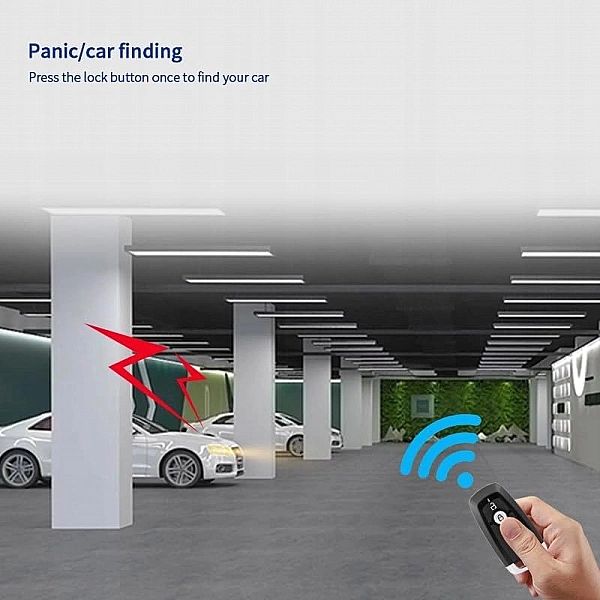 System alarmowy inteligentny klucz RFID PKE-pasywn EASYGUARD EC002-FO2