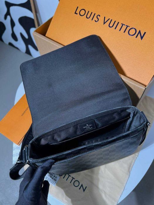 Классический мессенджер Louis Vuitton плечевая сумка District PM мужская сумка ЛВ c829