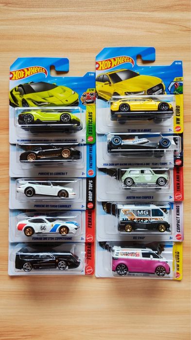 Hot Wheels & MatchBox Base 1,35€