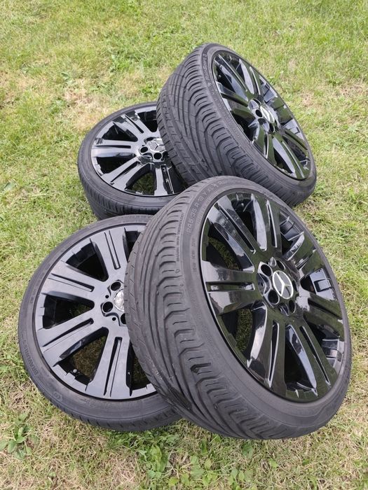 Alufelgi z oponami Mercedes-Benz W164 5x112 19" czarne