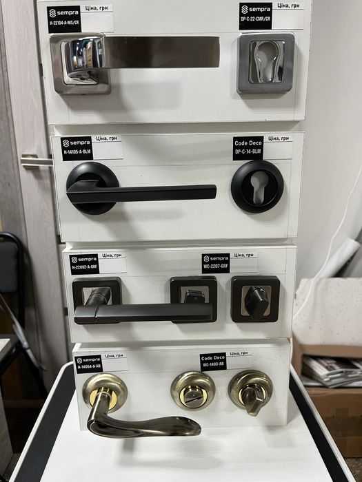 Ручки дверні Фурнітура є опт безкоштовна доставка від 5 штук