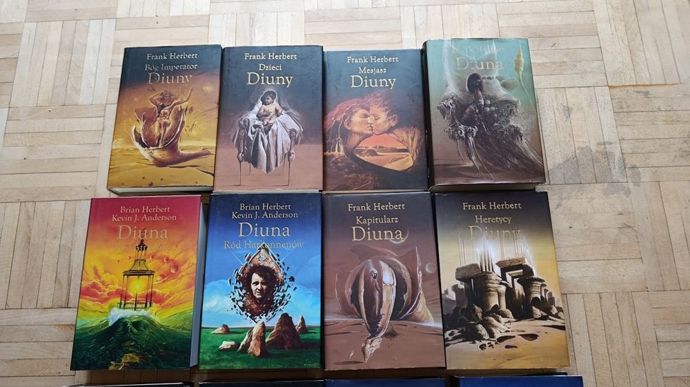 Kolekcja Diuna Rebis Siudmak 21 tomów.