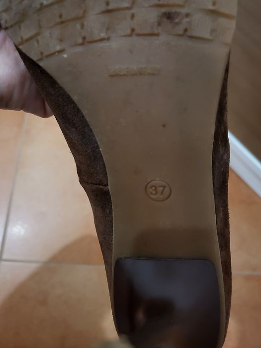 Sapatos camurça Sandro Pinho