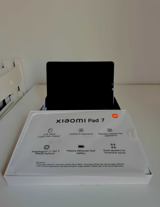 Xiaomi Pad 7 128GB – Ecrã 144Hz + teclado Xiaomi pad7