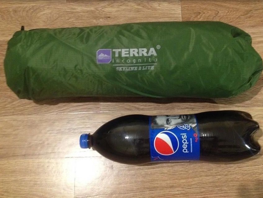 Двухместная палатка Terra Incognita SkyLine 2 Lite - вес 2 кг