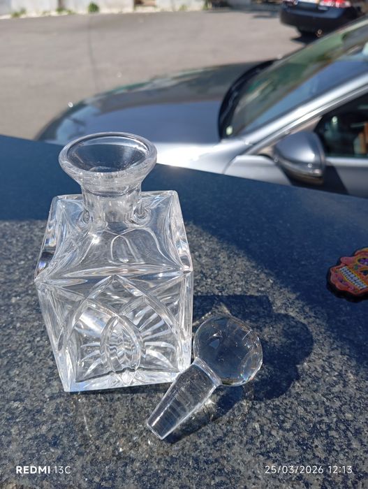 Frasco perfume ou decorativo cristal