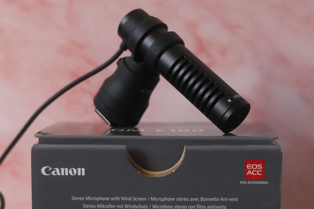 Microfone Canon DM-E100