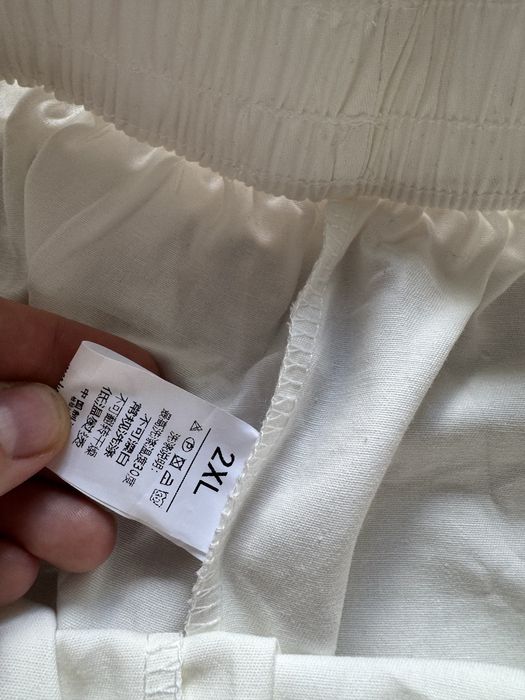 Białe letnie spodenki szorty z wysokim stanem – Nowe bez metki