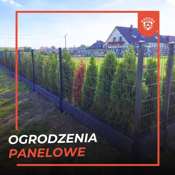 Ogrodzenie panelowe, panel ogrodzeniowy montaż sprzedaż