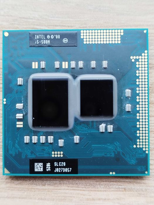 Процесор Intel® Core™ i5-580M, 3 Mb Cache, 2 ядра 2.667 GHz.