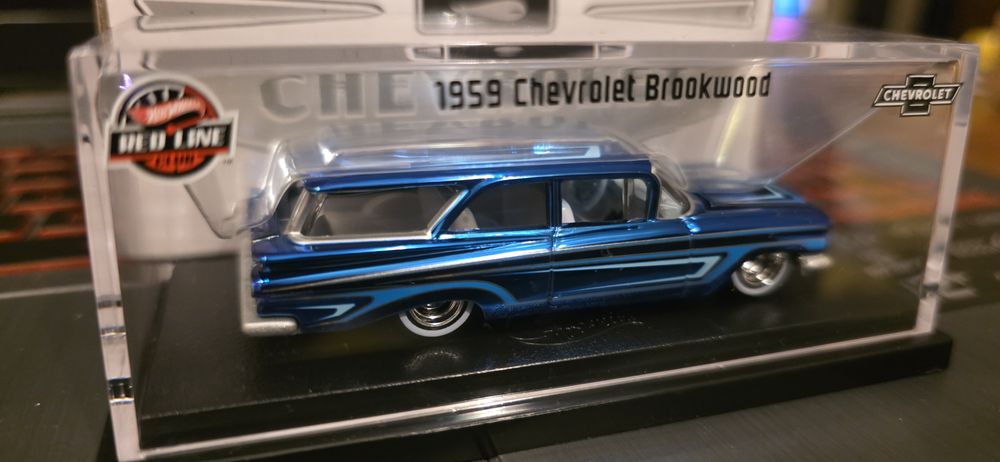 ホットウィール　RLC 1959 Chevrolet Brookwood 1959 Chevrolet Brookwood - Hot Wheels 2025 Red Line Club