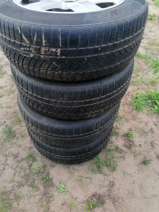 Alufelgi Audi A6 C7 17 cali 5x112 8j zimowe opony koła