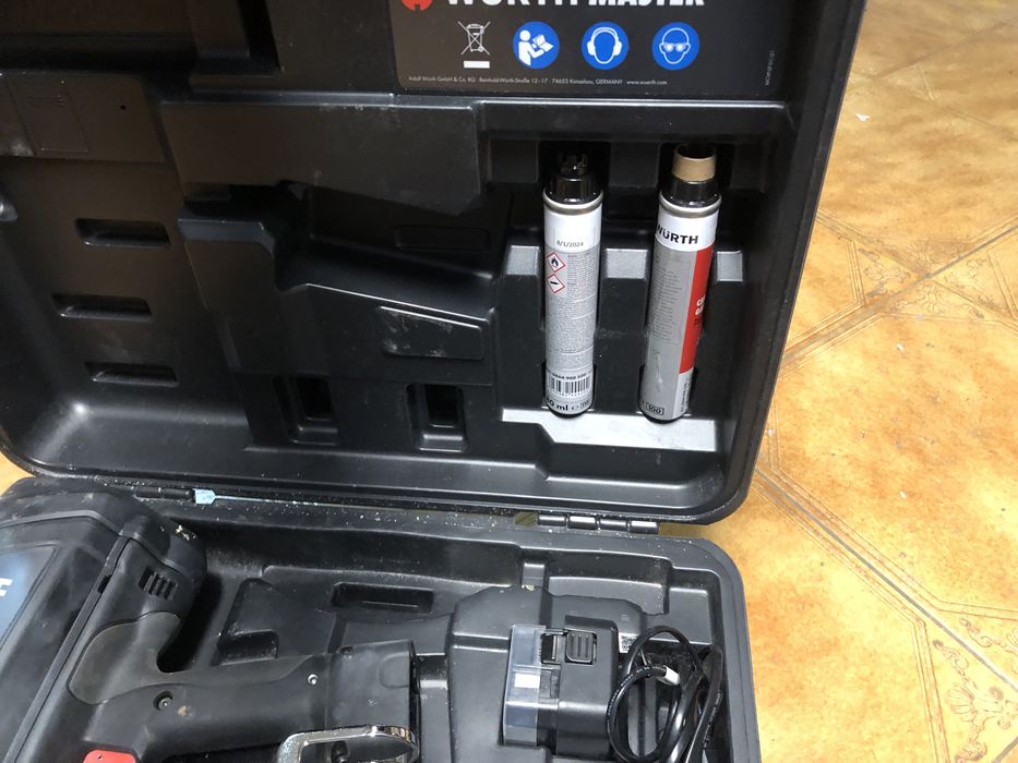 Maquina pregos WURTH