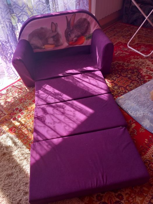 Sofa dla dziewczynki