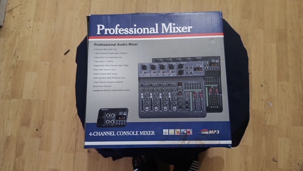 Mesa de mistura nova nunca usada