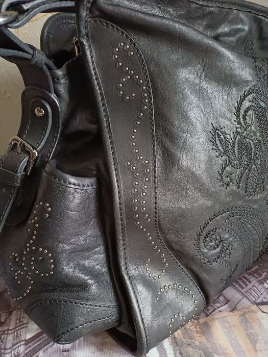 Большая сумка Silvio Tossi натуральная кожа