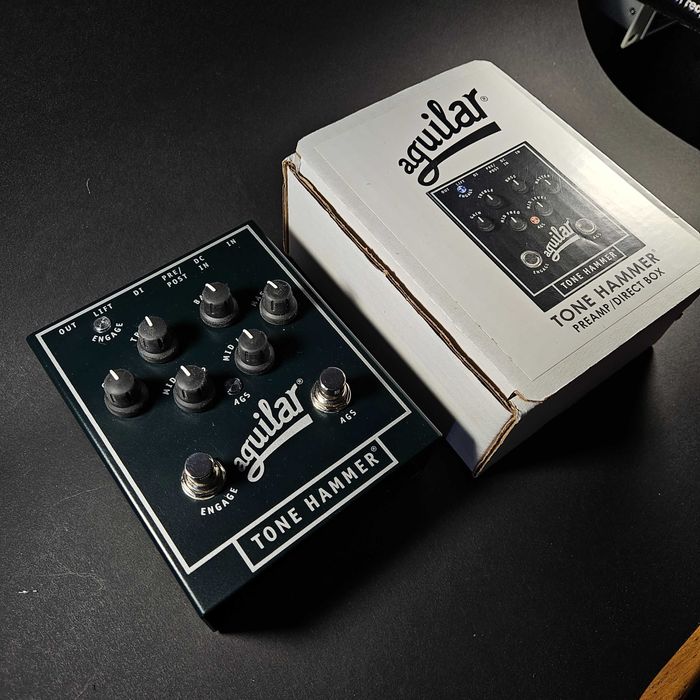 Aguilar Tone Hammer Preamp/DI – Stan Idealny + Box