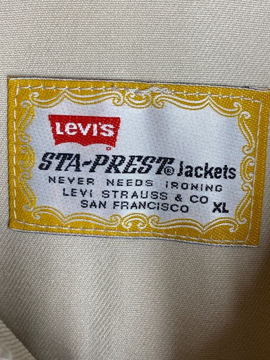Beżowa kurtka vintage levi's