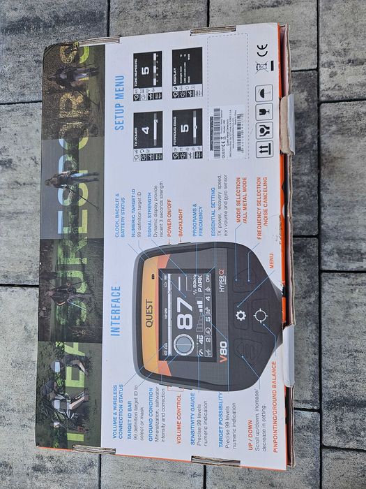 Wykrywacz metali Quest v80
