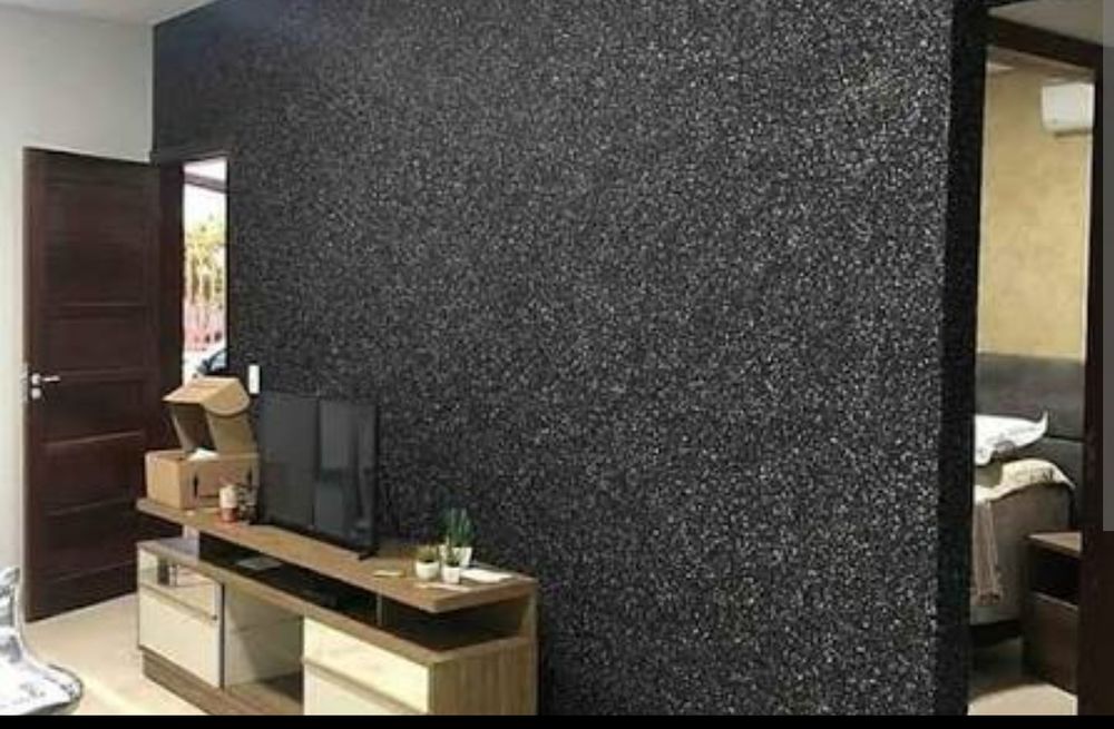 Papel de parede líquido poledecor - Na hora sem sujidade!