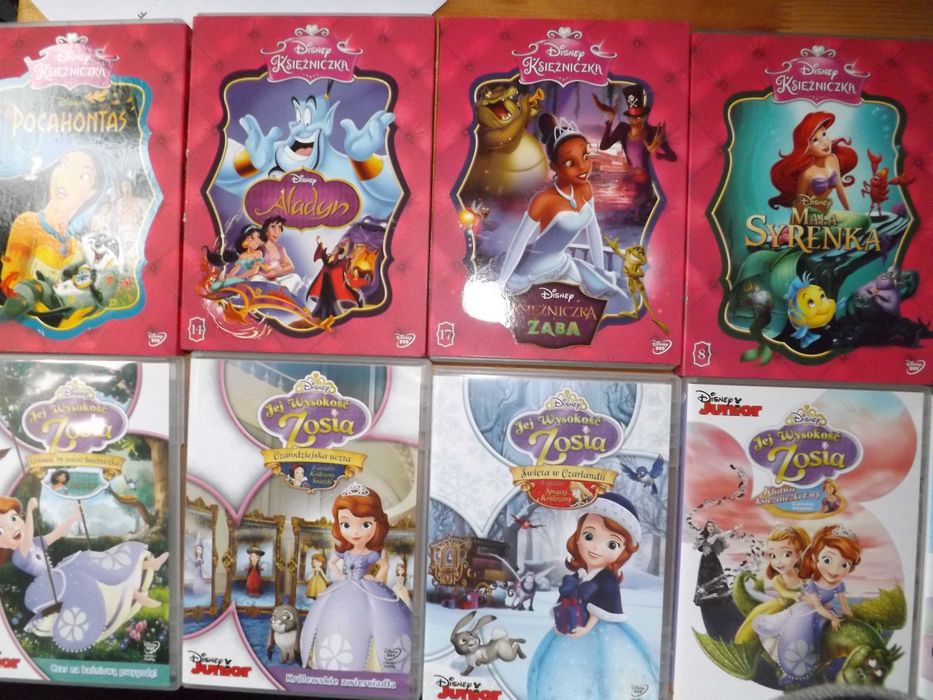 Jej wysokość Zosia dvd bajka disney film