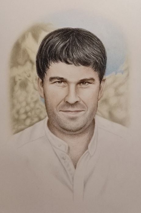 Retrato atraves de foto.Tamanho A2