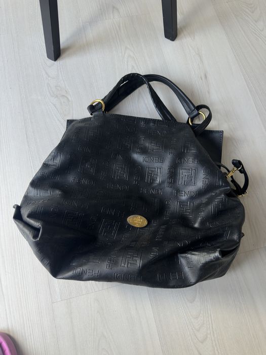 Torebka torba fendi czarna duza