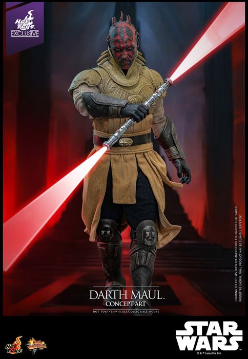 Фигурка 1/6 hot toys mms778 DARTH MAUL (CONCEPT ART) star wars