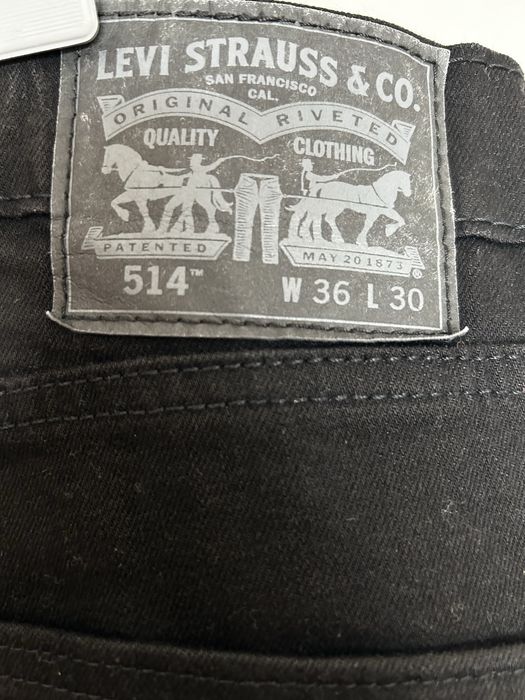 Calcas Pretas levis 514 W36 L30