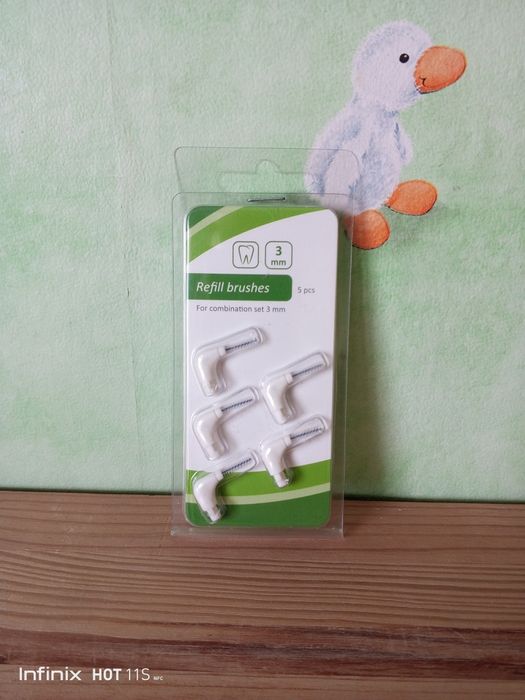 Czyściki do zębów Refill Brushers 3mm