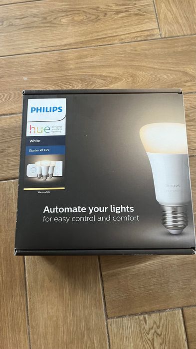 Philips Hue White E27 (3 szt.) Zestaw startowy