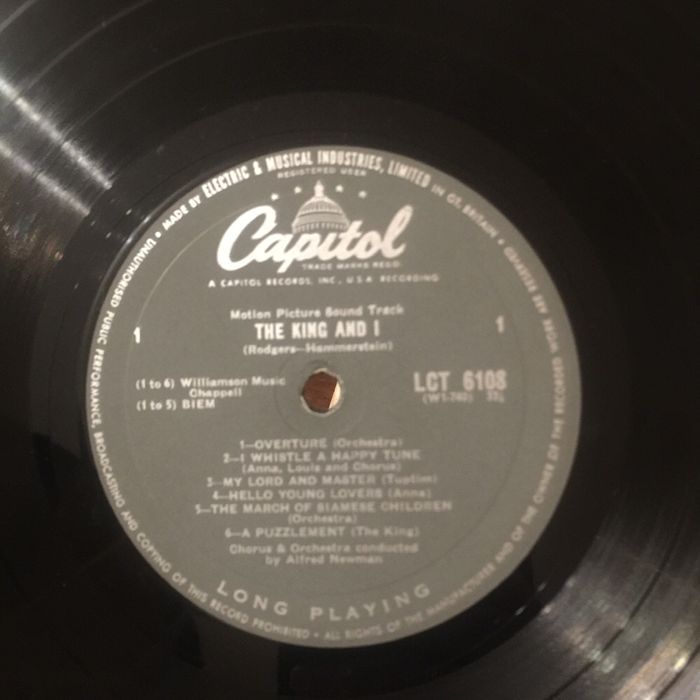 Disco vinil THe King and I